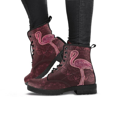 Flamingo Pink - Women's Boots - the ocean vibe Ocean Apparel