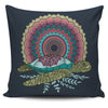 Mandala Sea Turtle - Pillow Cover - the ocean vibe Ocean Apparel