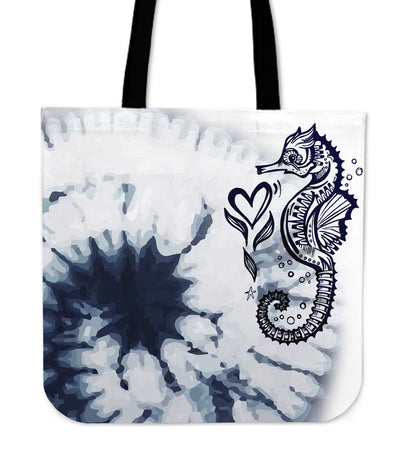 Midnight Seahorse - Tote Bag