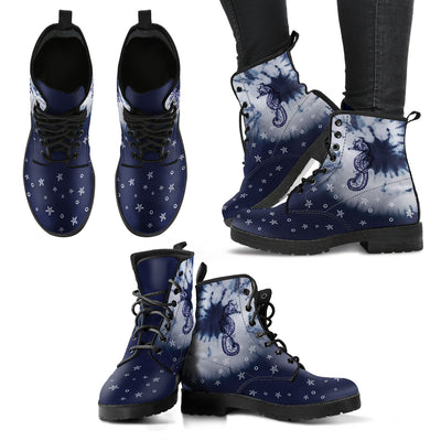 Midnight Seahorse - Women's Boots