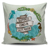 Salty Water - Pillow Cover - the ocean vibe Ocean Apparel