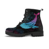 Sadred Geometry Whale - Women's Boots - the ocean vibe Ocean Apparel