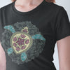 Zen Sea Turtle - Women's T-shirt - the ocean vibe Ocean Apparel
