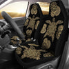 Golden Sea Turtle - Car Seat Covers - the ocean vibe Ocean Apparel