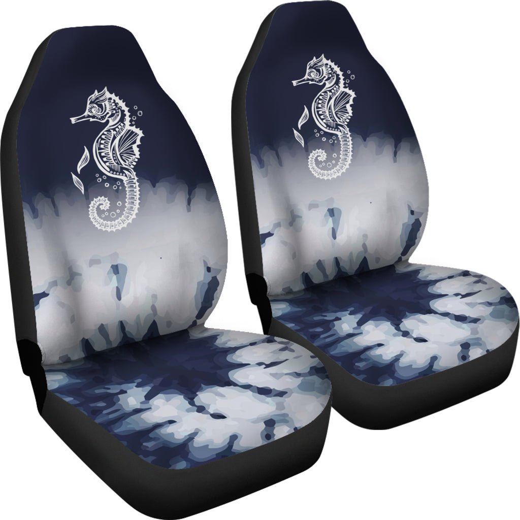 Midnight Seahorse - Car Seat Covers