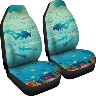 Underwater - Car Seat Covers - the ocean vibe Ocean Apparel