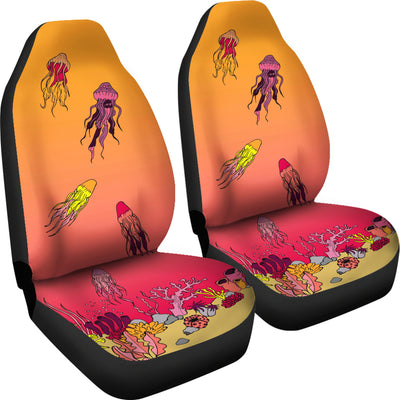 Coral Reef & Jellyfish - Car Seat Covers