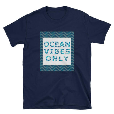 Ocean Vibes Only #1 - Men's T-shirt - the ocean vibe Ocean Apparel