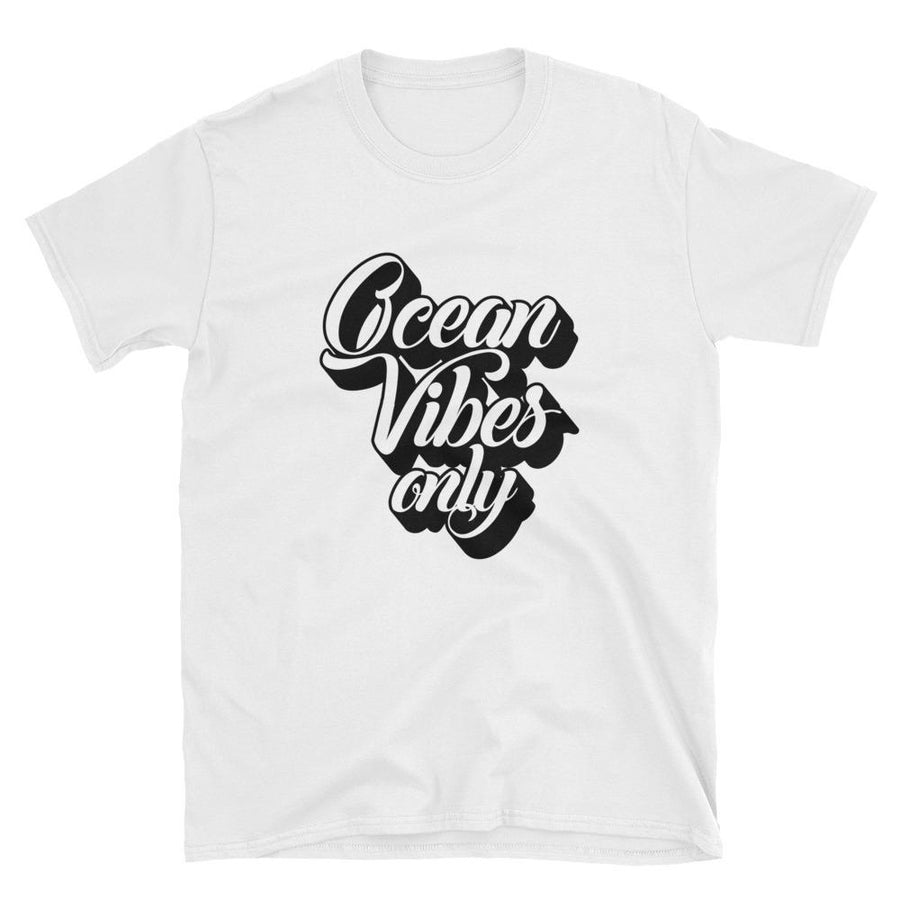 Ocean Vibes Only #2 - Men's T-shirt - the ocean vibe Ocean Apparel
