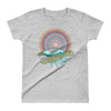 Mandala Sea Turtle - Women's T-shirt - the ocean vibe Ocean Apparel