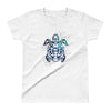 Sky Sea Turtle - Women's T-Shirt - the ocean vibe Ocean Apparel