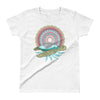 Mandala Sea Turtle - Women's T-shirt - the ocean vibe Ocean Apparel