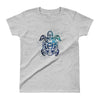 Sky Sea Turtle - Women's T-Shirt - the ocean vibe Ocean Apparel