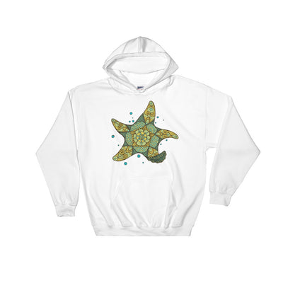 Bubble Starfish - Women's Hooded Sweatshirt