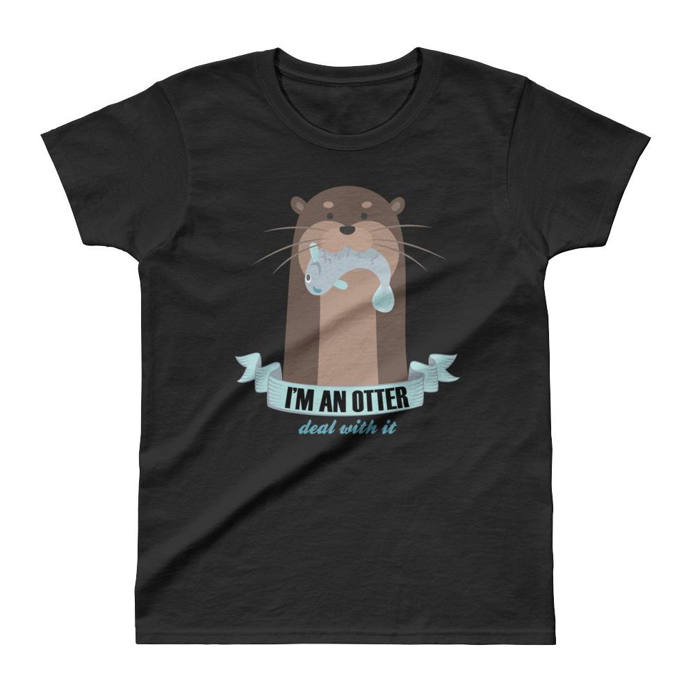 I'm An Otter - Women's T-shirt - the ocean vibe Ocean Apparel