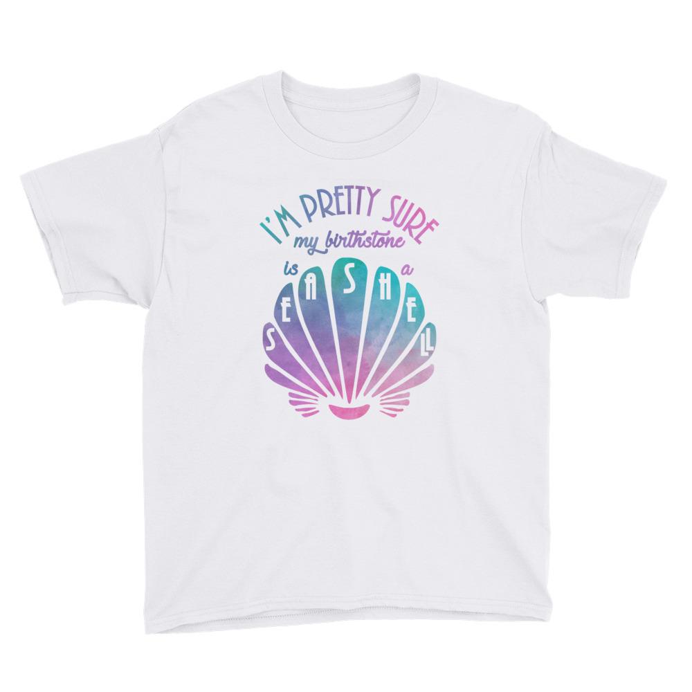 Seashell - Kid's T-Shirt - the ocean vibe Ocean Apparel