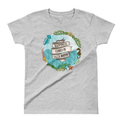 Salty Water - Women's T-shirt - the ocean vibe Ocean Apparel